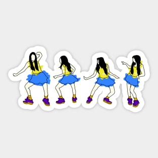 Hype Boy Dance Sticker